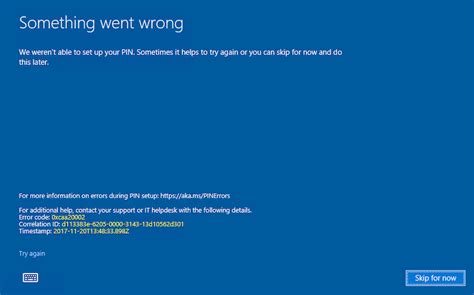 Oops, something went wrong (True Key fails to install) .
